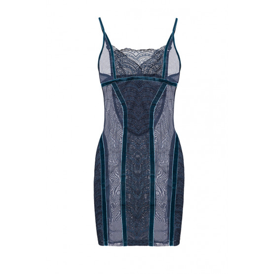 SLIPDRESS LE JOURNAL INTIME "JOSEPHINE" (GRAY-BLUE) Le Journal JS-DR-JS