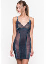 SLIPDRESS LE JOURNAL INTIME "JOSEPHINE" (GRAY-BLUE) Le Journal JS-DR-JS